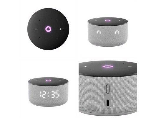 Умная колонка ЯНДЕКС СТАНЦИЯ Мини 3 серый (YNDX-00027GRY)